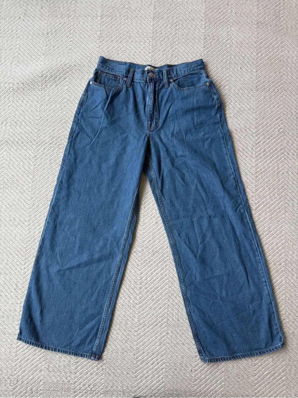 Madewell Superwide-leg Jeans sz 31 - Picture 4 of 8